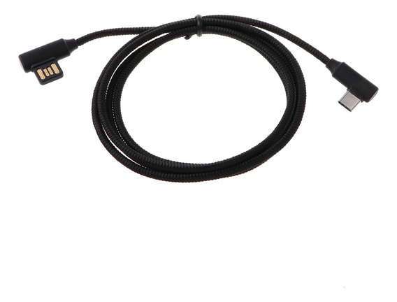 2 un en ángulo recto 90 Grado Micro USB Cable on-the-go con potencia para 3 N7100 N9000 NOTE