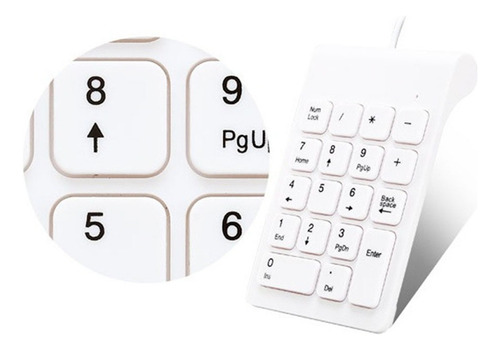 Usb De 18 Teclas Num Pad