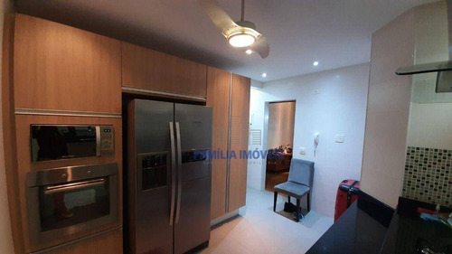 Imagem 27 de 30 de Apartamento Com 2 Dormitórios À Venda, 110 M² Por R$ 510.000,00 - Marapé - Santos/sp - Ap6311