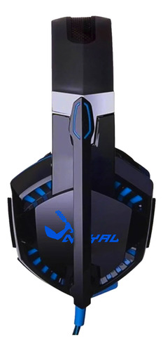 Audifonos Gamer Diadema Con Microfono Luz Rgb Para Xbox Pc