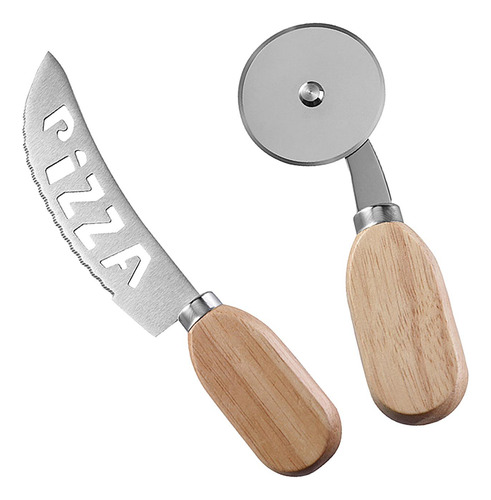 Rueda Para Pizza Y Cuchillo Para Pizza, Rebanadora De