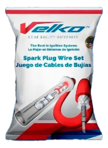 Cable Bujia Vkr Mazda 323 Allegro 1.3 4 Cables