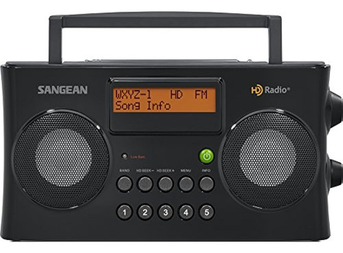 Sangean Hdr-16 Hd Radio / Fm-stereo / Am Portable Radio