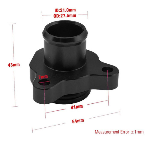 Imagen 2 de 7 de Base Brida Manguera De Agua Termostato Bmw N20 N54 N52 N55