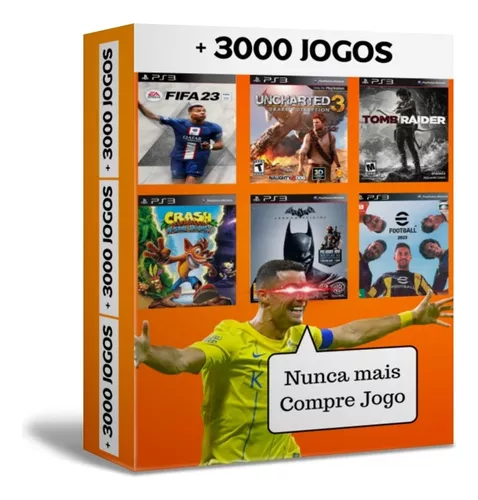 Pacote 1000 Jogos Ps3 Mídia Digital - DS GAMES PRO