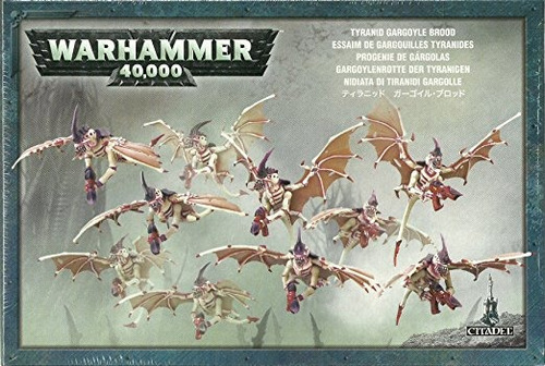 Tiránidos Gárgolas Caja De Plástico De Warhammer 40k 10 Mode