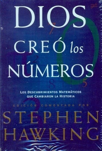 Imagen 1 de 2 de Libro - Dios Creo Los Numeros - Hawking, Stephen