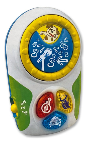 Kidz Time Luz Y Sonido Mi Primer Mp3 - Artículo Para Bebés