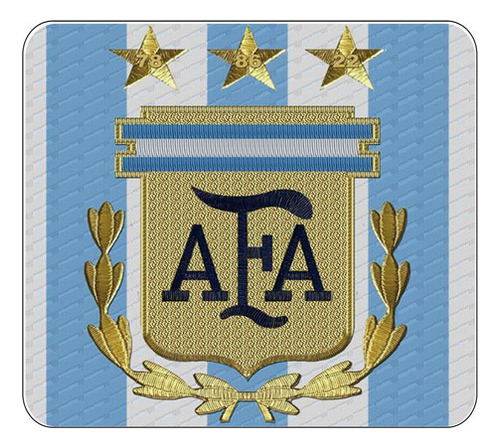Mousepad Diseño Camiseta Argetina Futbol Afa Escudo 1152