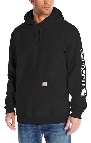 Carhartt Sudadera Peso Medio Para Hombr Capucha Logotipo S)