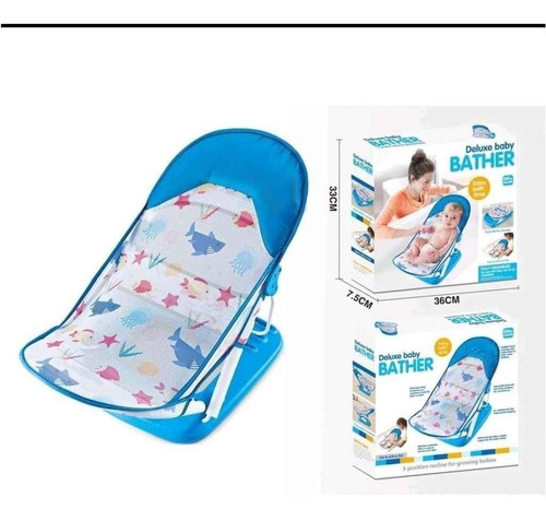 Imagen 2 de 3 de Hamaca De Baño Para Bebé Bañera Plegable Ibaby