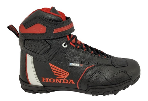 Bota Moto Ruta Honda Facus B02 N/b/r