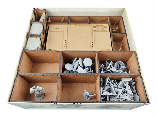 Organizador (insert) Para Zombicide Black Plague