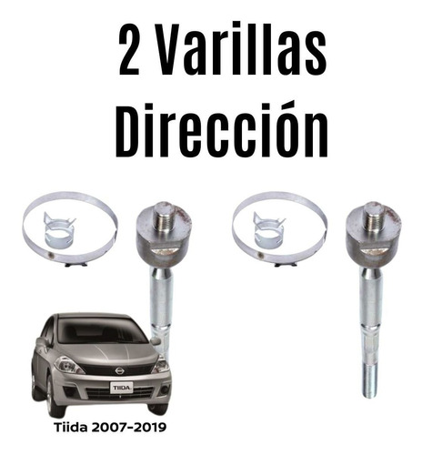 Juego Varillas Bieletas Direccion Tiida 2014 Original