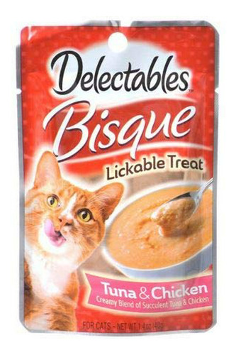 Botanas Para Gatos - Botana - Hartz Delectables Bisque Licka