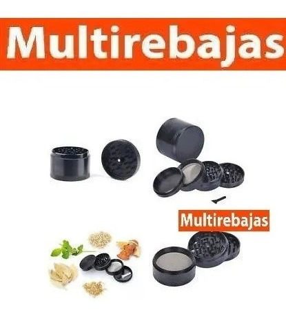 Imagen 3 de 3 de Grinder Moledor Pipa Vaporizador