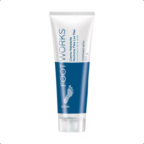 Avon Foot Works Creme Hidratante Noturno 80g