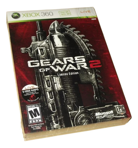 Xbox 360 - Gears Of War 2 Edição Limitada (americano)