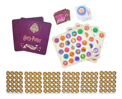 Harry Potter Juego De Loteria Bingo Original Paladone