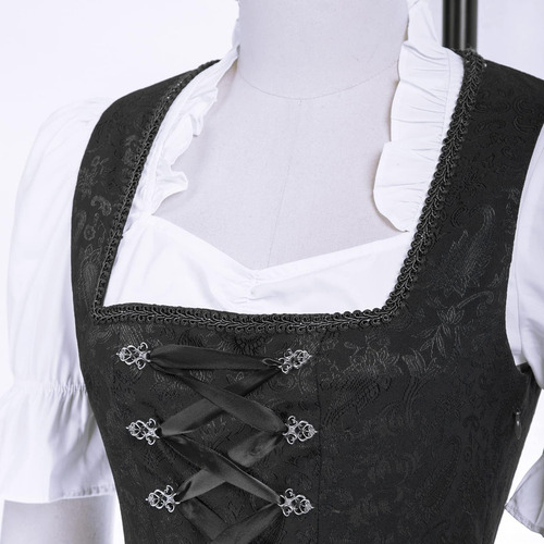 Jasambac Vestidos Dirndl Para Mujer Tallas Grandes Largos 3