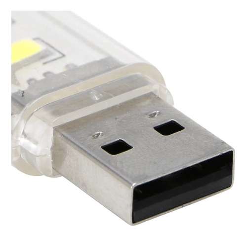 Luz Led Usb 5v Lampara Linterna Portátil Banco Batería Supli