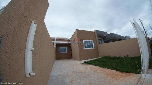 Casa Para Venda Em Ponta Grossa, Cará-cará, 3 Dormitórios, 1 Banheiro, 2 Vagas - _1-1744496