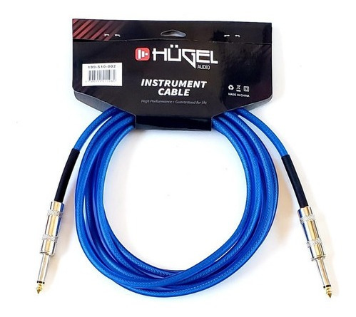 Cable Plug Plug Hügel 3 Mts Mallado Libre Oxigeno Azul Cuota