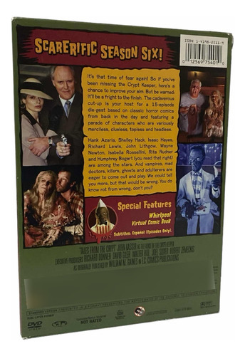 Tales From The Crypt. The Complete Sixth Season. Serie Tv. (Usado)