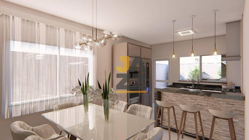 Imagem 1 de 25 de Casa Com 2 Dormitórios Sendo Duas Suítes À Venda, 106 M² Por R$ 399.000 - Jardim Europa - Jaguariúna/sp - Ca13202