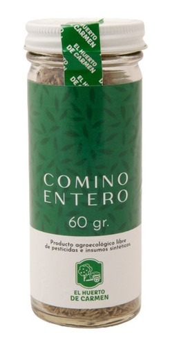 Imagen 1 de 2 de Comino Frasco 60g Huerto De Carmen