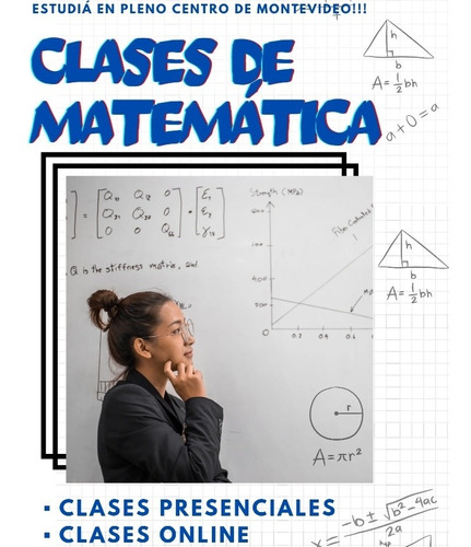 Clases De Matemática!