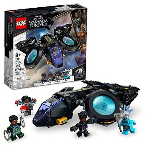 Lego Marvel Shuri S Sunbird 76211 Wakanda Pantera Negra Bloq