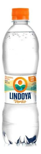 12 Unidades Água Mineral Com Gás Lyndoia 510 Ml