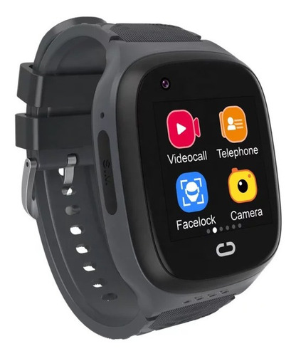 Smartwatch Lt31 Niños 4g Gps Wifi Contra Agua Color Negro