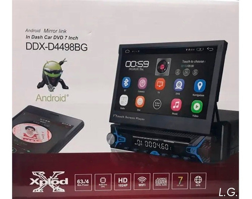 Autoradio Xbass 7  Wifi Gps Tv Digital Dvd Cd Bluetooth 