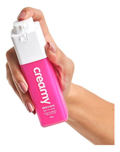 Creamy Skincare Ácido Mandélico 30g | Reduz A Oleosidade Com Todo Tipo De Pele Noite