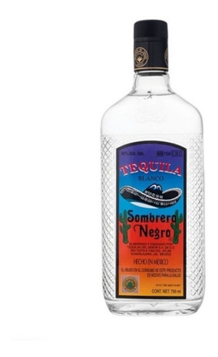 Tequila Sombrero Negro Blanco Origen Mexico X750cc