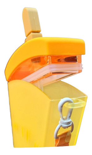Cantimplora Botella De Agua Forma Fruta Con Correa