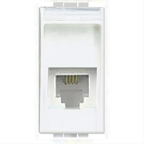 Tomada Tel. Rj11 K10 Sn4258/11nf Light Bticino Branco