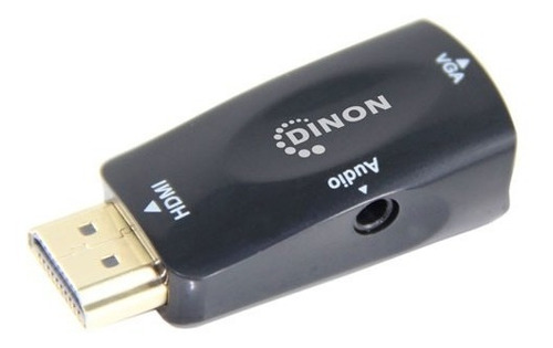 Conversor Adaptador De Video Hdmi A Vga + Audio 3.5mm Ev9296