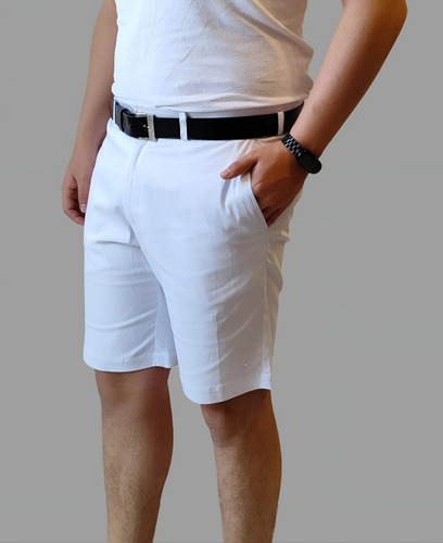 Bermuda Gabardina Para Hombre Barca E Spiggia