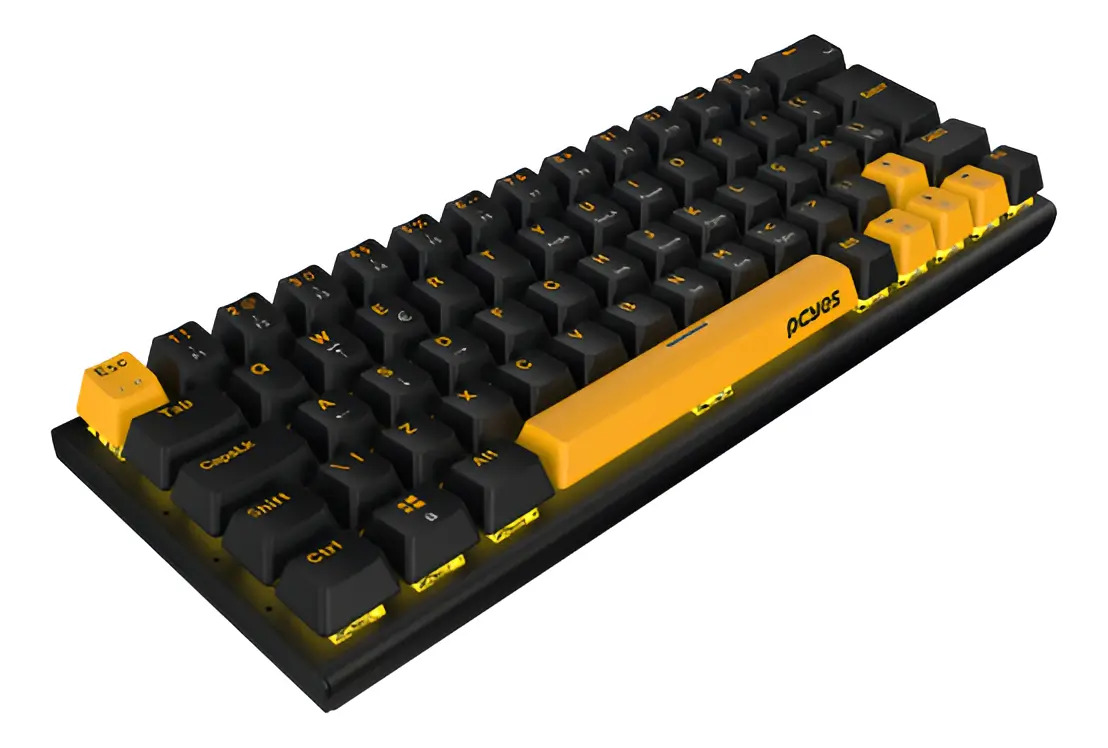 Teclado Mecânico 60% com Fio Voyager Edition ABNT2 Azul | MercadoLivre