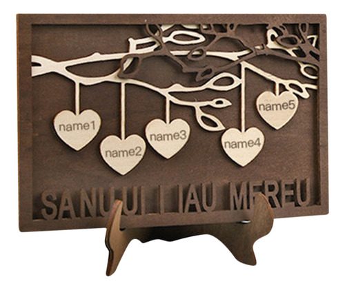 Nome Personalizado Personalizado | Decoração De Árvore Genea