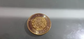 Moneda 10 Pesos Dorada 2017