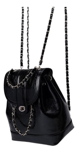 Mochila Con Correas De Cadena Para El Hombro, Mochila De