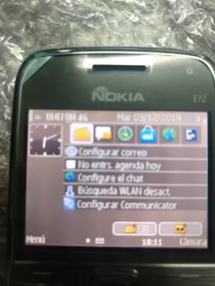 Nokia E72 Gris. Libre. $1499.