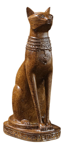 Estatuilla De Gato Escultura De Gato Estatua Decorativa De L