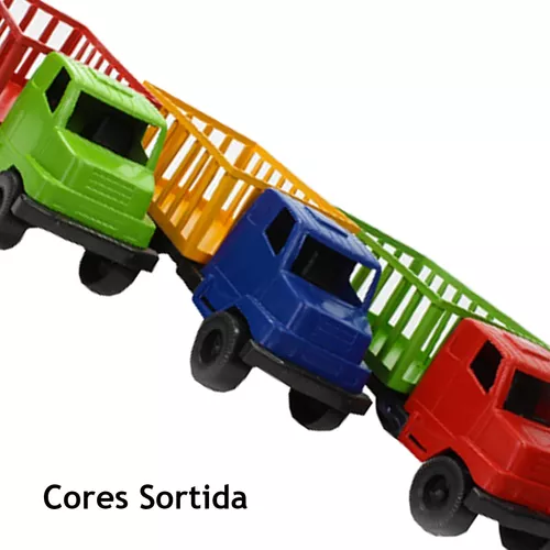 Kit 6 Caminhão Brinquedo Infantil Carroceria Prenda,atacado