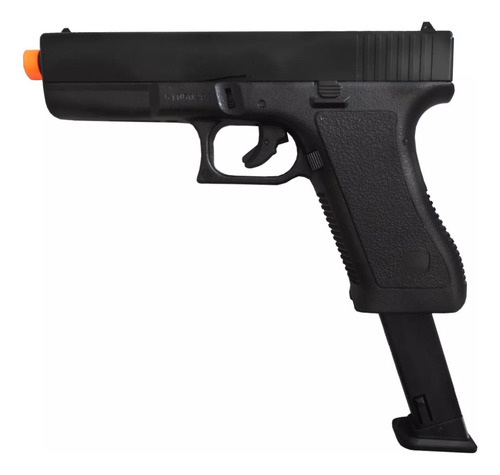 Pistola Spring Airgun Kwc K17 6mm Com Esferas + Óleo E Alvos