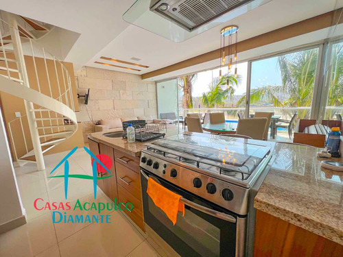 Cad Aura D 102. 3 Terrazas, Vista A Las Áreas Comunes. Con Club De Playa